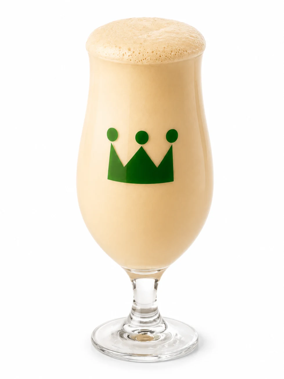 Taça de Mate Cremoso 500 ml gelado com o símbolo do Rei do Mate.